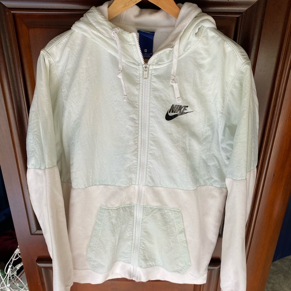 Vintage Y2K Nike Mint Fleece FullZip Lightweight Jacket - Picture 4 of 8